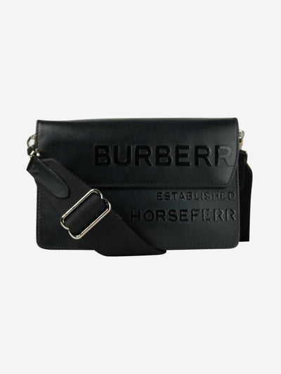 Black Horseferry leather shoulder bag Shoulder bags Burberry 