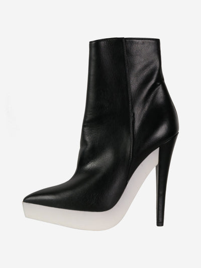Black pointed-toe ankle boots - size EU 37.5 Boots Stella McCartney 
