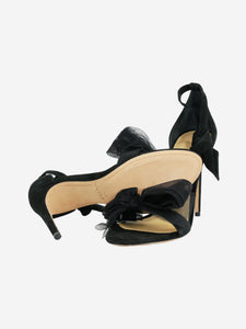 Alexandre Birman Black heeled sandals with bow - size EU 37.5
